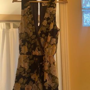 Floral romper - never worn!
